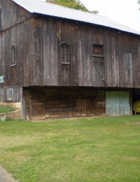 Barn of Simon Mort Family (Sep 2007 Photo)
