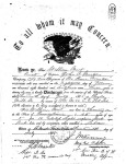 William Mort Civil War Discharge