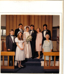 Parrish and Steve Mort Wedding Picture - 15 Apr 1989