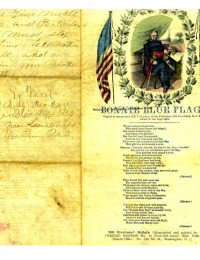 Civil War Letter #1 Side B - Written Home